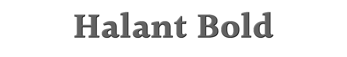 Halant Bold 
