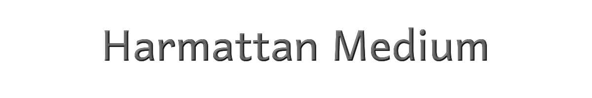 Harmattan Medium 