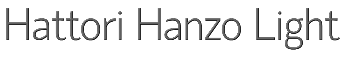 Hattori Hanzo Light 