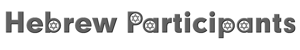 Hebrew Participants 
