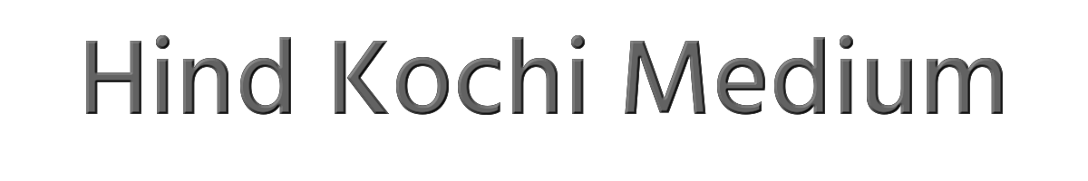 Hind Kochi Medium 