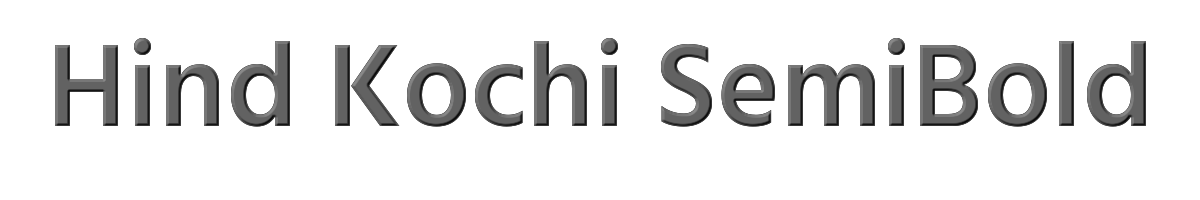 Hind Kochi SemiBold 