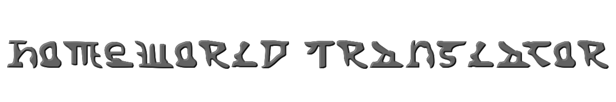 Homeworld Translator 