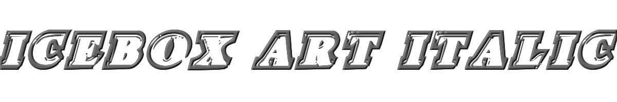 Icebox Art Italic 