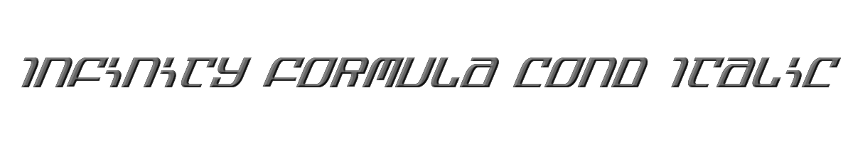 Infinity Formula Cond Italic 
