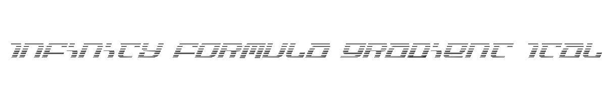 Infinity Formula Gradient Ital Gradient Italic 