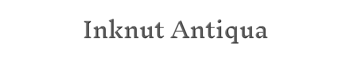 Inknut Antiqua 