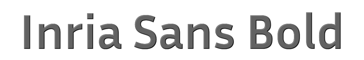 Inria Sans Bold 