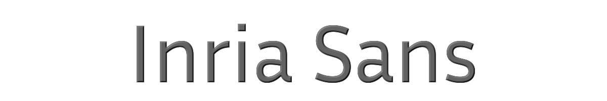 Inria Sans 