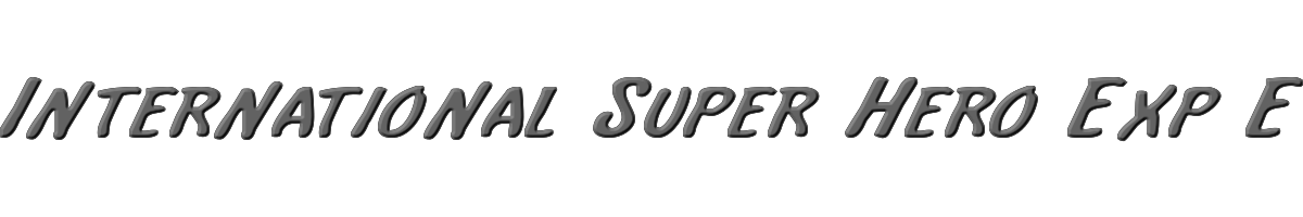 International Super Hero Exp Expanded 