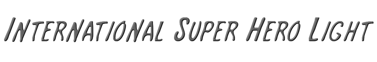 International Super Hero Light 