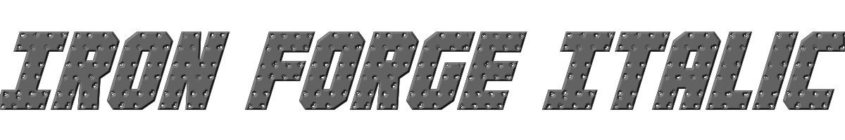 Iron Forge Italic 