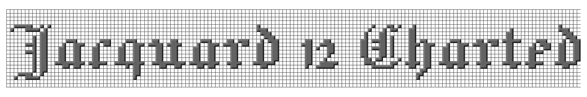 Jacquard 12 Charted 