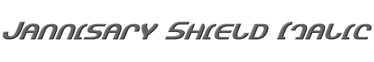 Jannisary Shield Italic 
