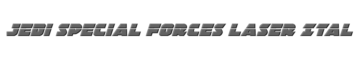 Jedi Special Forces Laser Italic 
