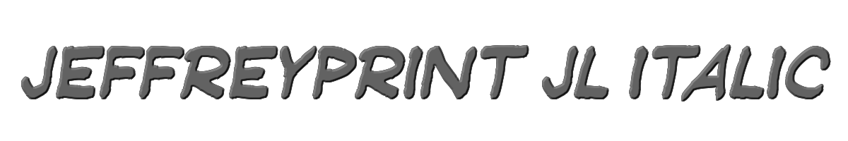 JeffreyPrint JL Italic 