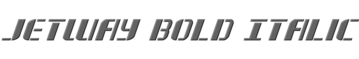 Jetway Bold Italic 
