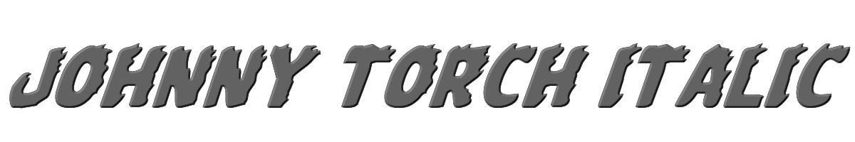 Johnny Torch Italic 
