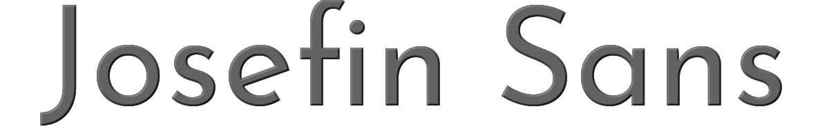 Josefin Sans 
