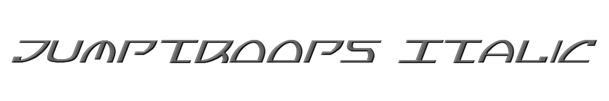 Jumptroops Italic 