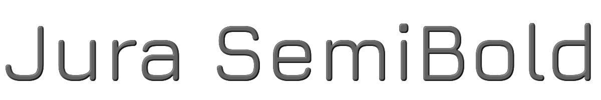 Jura SemiBold 