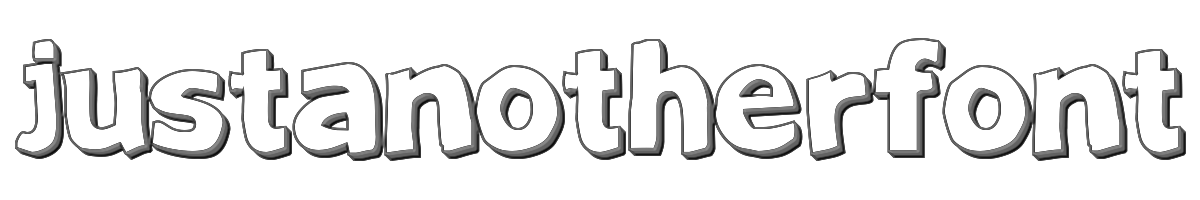 JustAnotherFont 