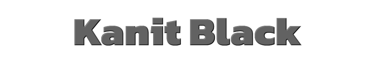 Kanit Black 