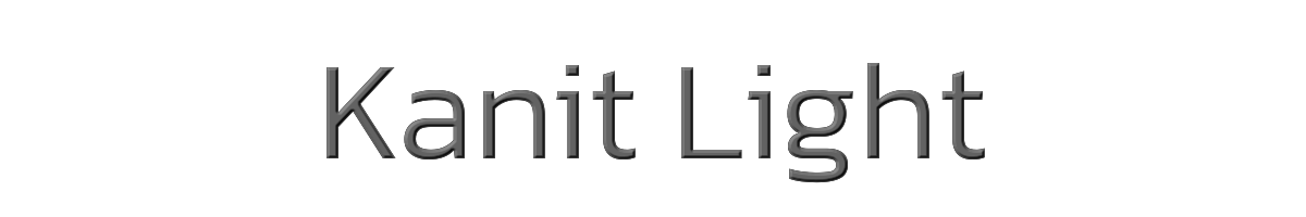 Kanit Light 