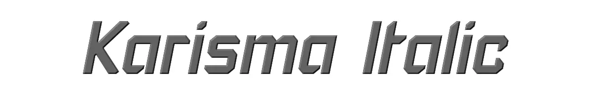 Karisma Italic 
