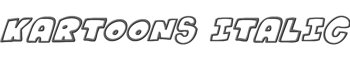 Kartoons Italic 