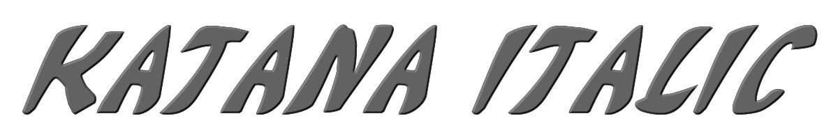 Katana Italic 