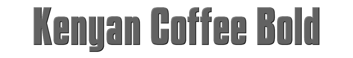 Kenyan Coffee Bold 