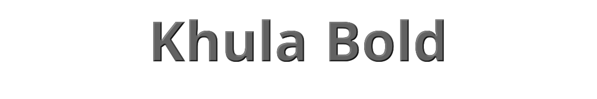 Khula Bold 