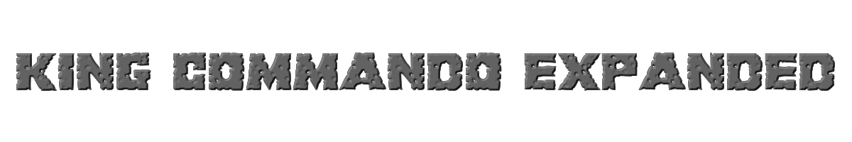 King Commando Expanded 