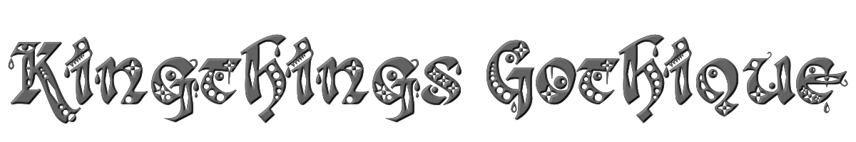Kingthings Gothique 