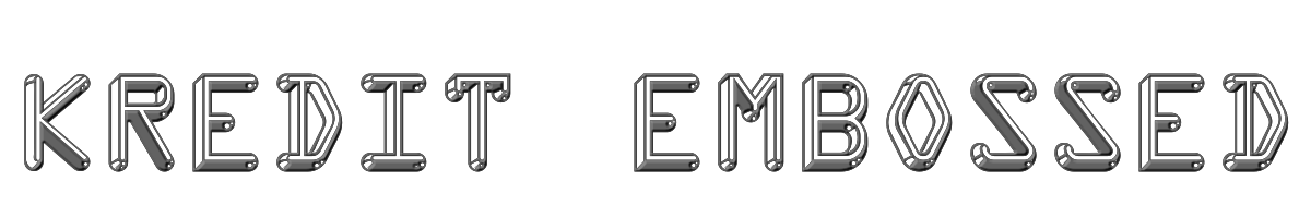 Kredit Embossed 