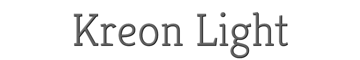 Kreon Light 