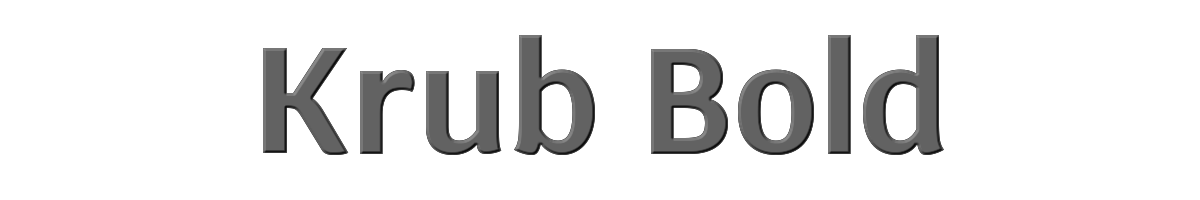 Krub Bold 