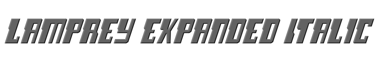 Lamprey Expanded Italic 
