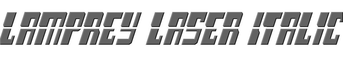 Lamprey Laser Italic 