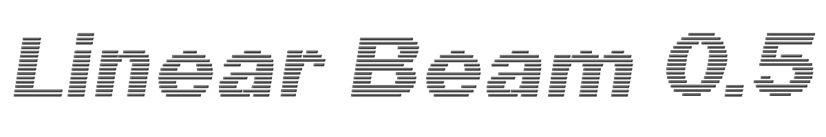 Linear Beam 0.5 
