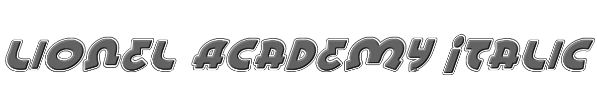 Lionel Academy Italic 