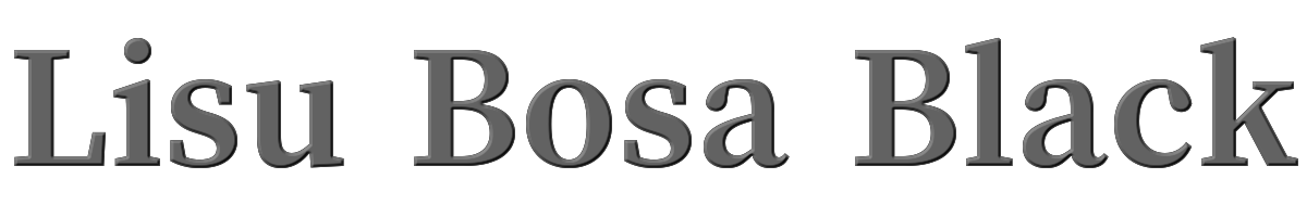 Lisu Bosa Black 