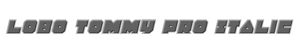 Lobo Tommy Pro Italic 