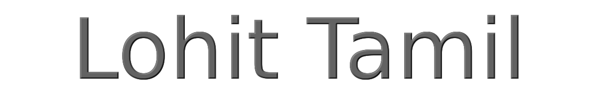 Lohit Tamil 