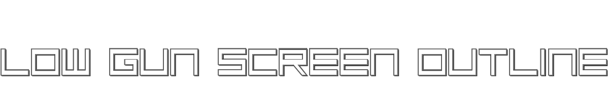 Low Gun Screen Outline 