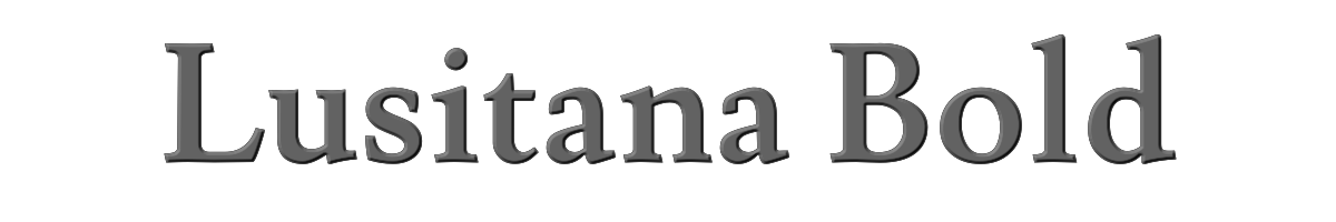Lusitana Bold 