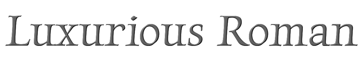 Luxurious Roman 