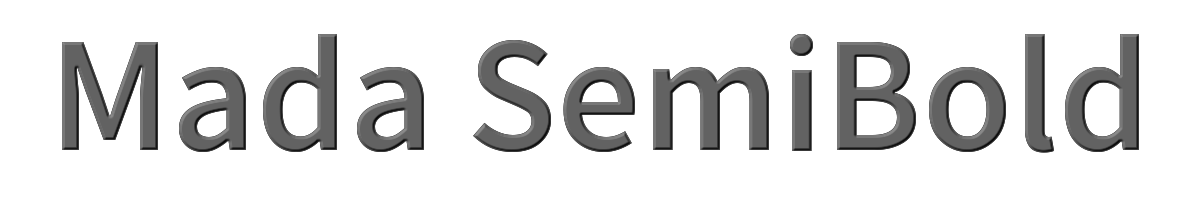 Mada SemiBold 