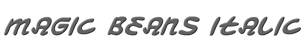 Magic Beans Italic 